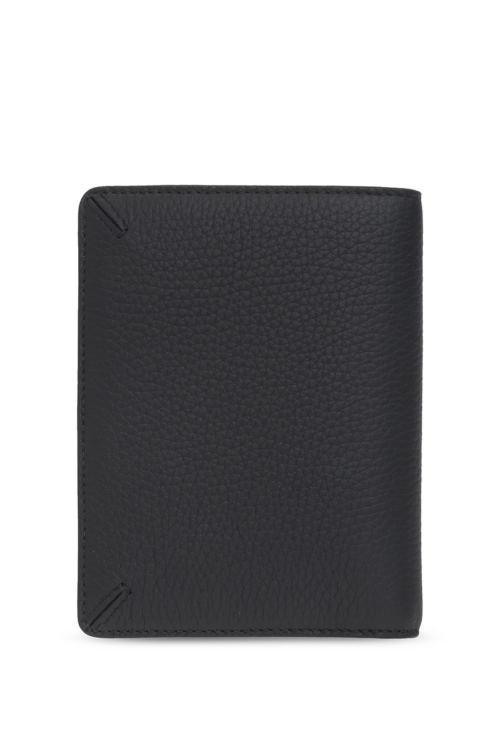 Black Leather passport holder Giorgio Armani IetpShops Morocco